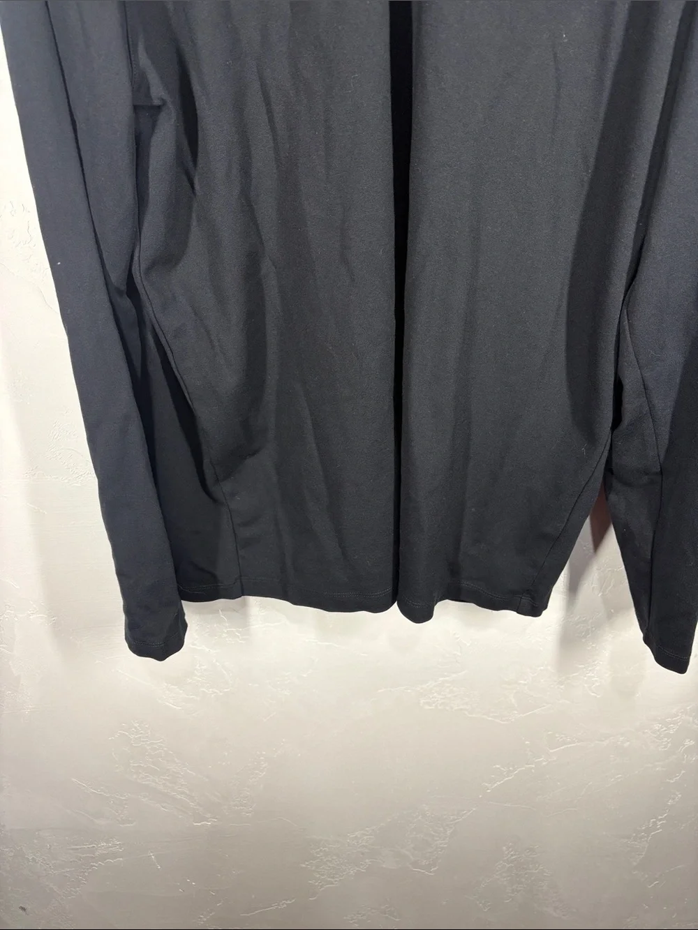 Mizzen+Main Men's Black Quarter-Zip Top size XL